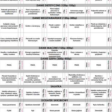 Menu 10-14.08.2026